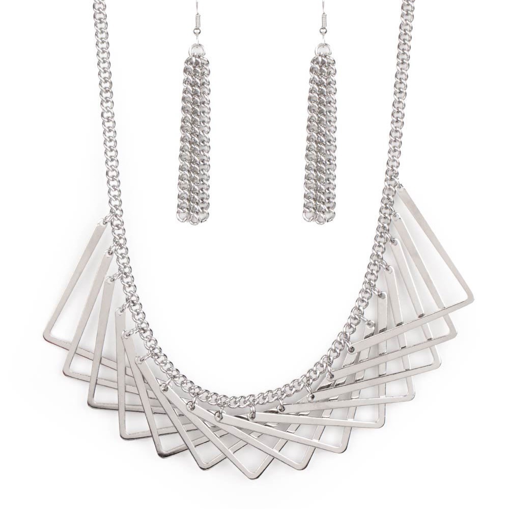 Necklace with earrings